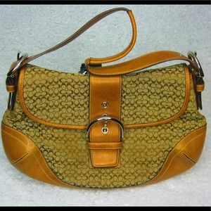 Coach Brown Signature “C” 6818 Soho Purse